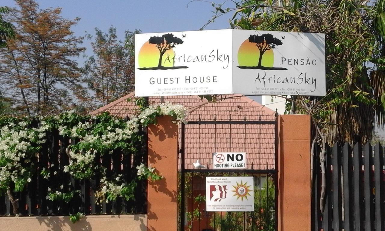 African Sky Guesthouse Windhoek Buitenkant foto